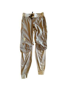 On Running Womens Hybrid Pants Gray Elastic Waist Size S